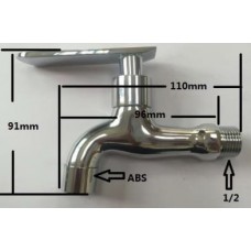 TORA Wall Bib Tap TR-TP-WB-09705-CH
